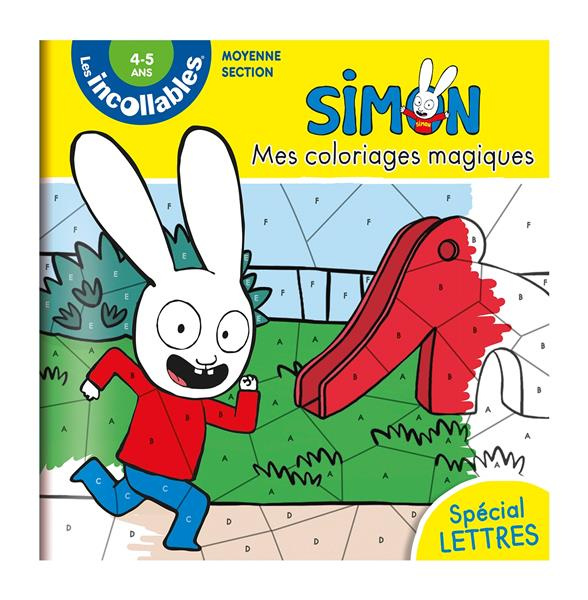 Emprunter Mes coloriages magiques Simon. Spécial Lettres - Moyenne Section livre