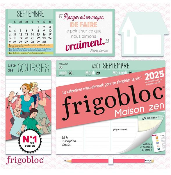 Emprunter Frigobloc Maison zen. Edition 2024-2025 livre