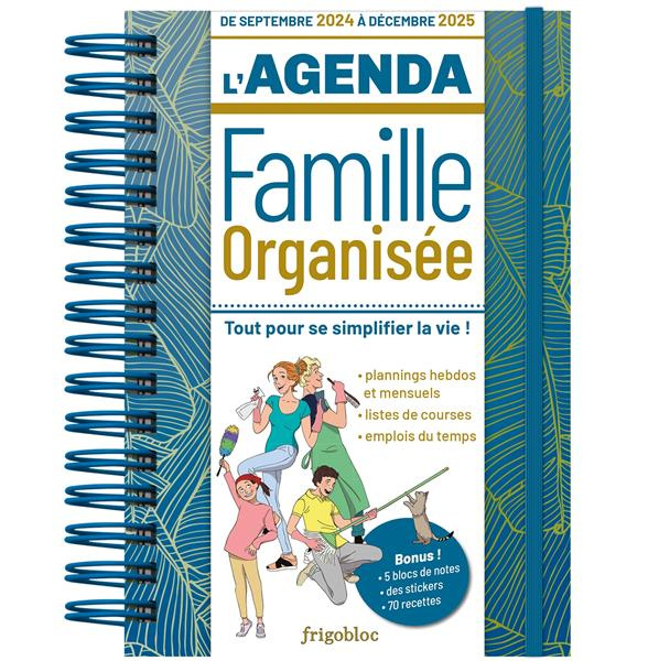 Emprunter L'agenda Famille organisée. De septembre 2024 à décembre 2025, Edition 2025 livre