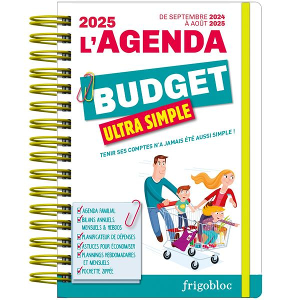 Emprunter L'agenda budget ultra simple. De septembre 2024 à août 2025, Edition 2025 livre