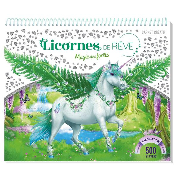 Emprunter Licornes de rêve. Magie de la forêt. 500 stickers inclus livre