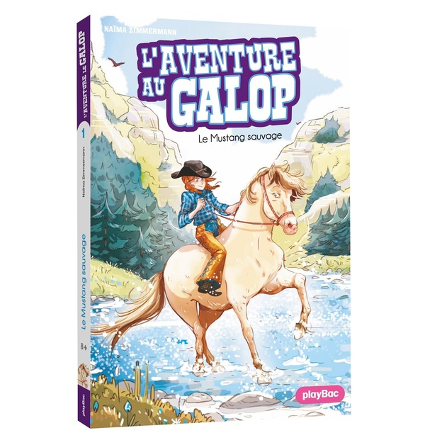 Emprunter L'aventure au galop Tome 1 : Le Mustang sauvage livre