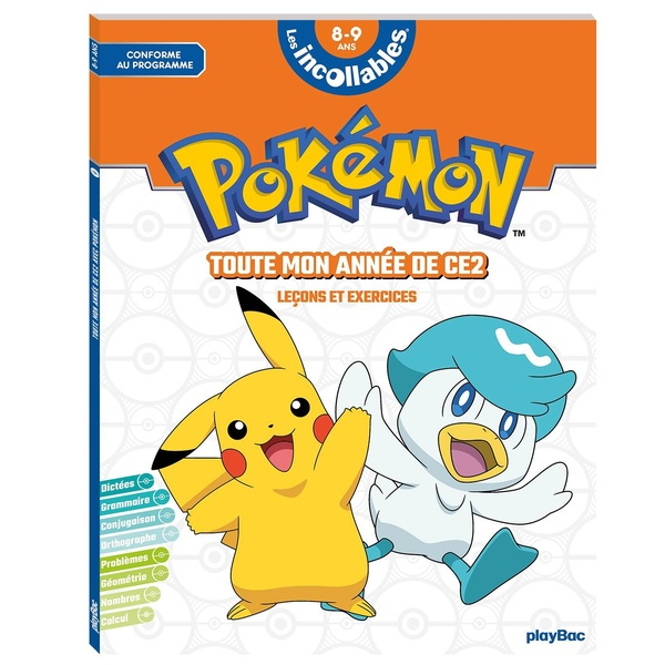 Emprunter Toute mon année de CE2 Pokémon. Leçons et exercices livre