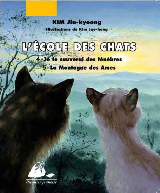 Emprunter L'Ecole des Chats Tomes 4 à 5 : Je te sauverai des ténèbres ; La montagne des âmes livre