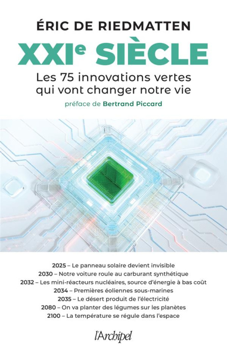 Emprunter XXIe siècle. Les 75 innovations vertes qui vont changer notre vie livre