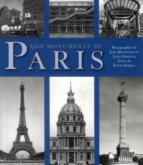 Emprunter 500 monuments de Paris livre
