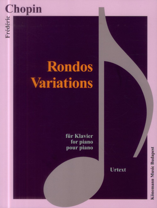 Emprunter Chopin - Rondos variations - pour piano. Partition livre