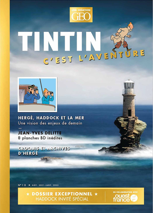 Emprunter Tintin c'est l'aventure N° 10 : novembre 2021-janvier 2022 - Hergé, Haddock et la mer livre