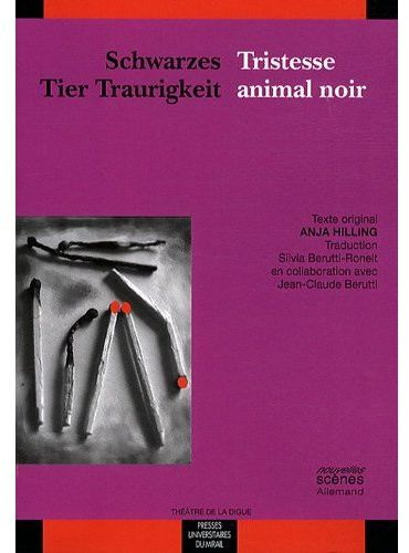 Emprunter Tristesse animal noir. Edition bilingue français-allemand livre