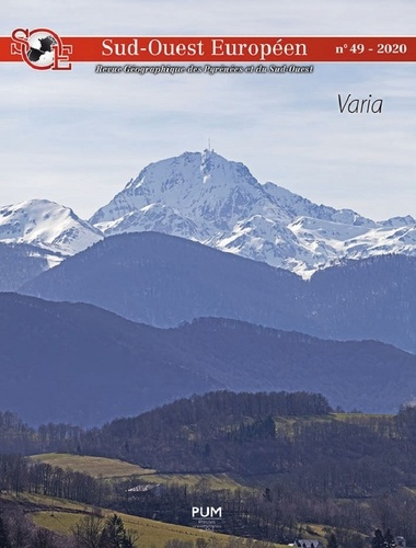 Emprunter Sud-Ouest Européen N° 49/2020 : Varia livre