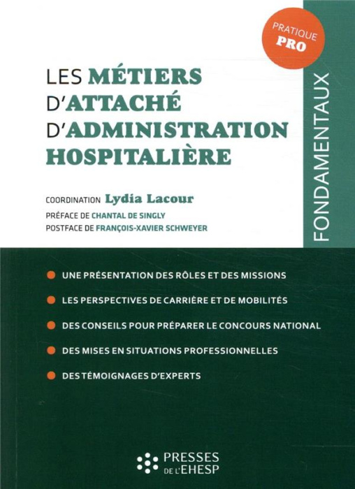 Emprunter Les métiers d'attaché d'administration hospitalière. Edition 2020 livre