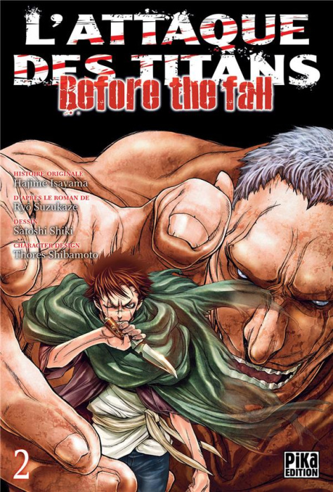 Emprunter L'attaque des titans - Before the fall Tome 2 livre