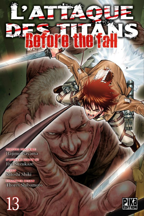 Emprunter L'attaque des titans - Before the fall Tome 13 livre