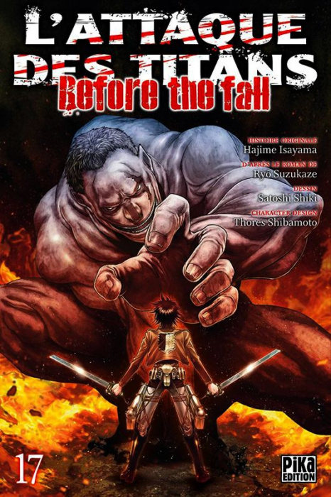 Emprunter L'attaque des titans - Before the fall Tome 17 livre