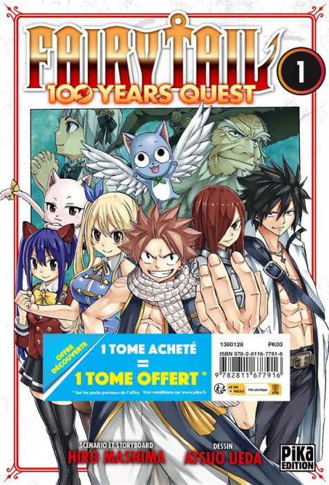 Emprunter Fairy Tail - 100 years quest - Pack découverte 2 tomes pour le prix de 1 : Tomes 1 et 2 livre