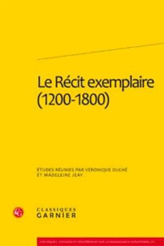 Emprunter RECIT EXEMPLAIRE 1200-1800 livre