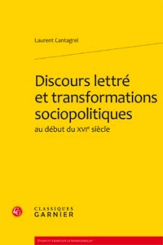 Emprunter DISCOURS LETTRE ET TRANSFORMATIONS SOCIOPOLITIQUES AU DEBUT DU XVIE SIECLE livre