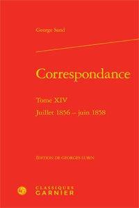 Emprunter CORRESPONDANCE TOME XIV JUILLET 1856 JUIN 1858 livre