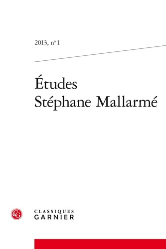 Emprunter ETUDES STEPHANE MALLARME 2013 1 livre
