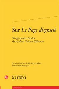 Emprunter SUR PAGE DISGRACIE - VINGT-QUATRE ETUDES CAHIERS TRISTAN L HERMITE livre