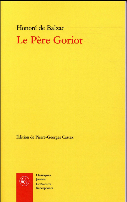 Emprunter Le père Goriot livre