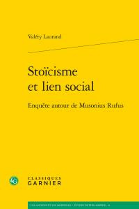 Emprunter STOICISME LIEN SOCIAL - ENQUETE AUTOUR MUSONIUS RUFUS livre