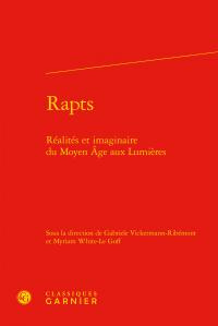 Emprunter RAPTS - REALITES IMAGINAIRE MOYEN AGE AUX LUMIERES livre