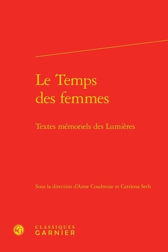 Emprunter TEMPS FEMMES - TEXTES MEMORIELS LUMIERES livre