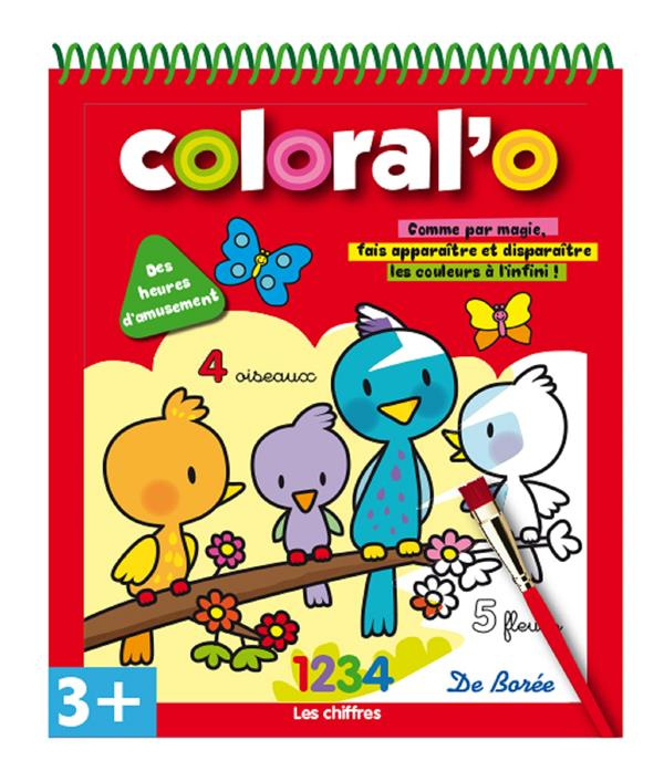 Emprunter Coloral'o - Les chiffres / Comme par magie, fais apparaître et disparaître les couleurs à l'infini livre