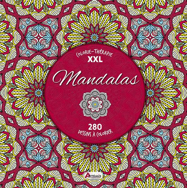 Emprunter Mandalas. 280 dessins à colorier livre