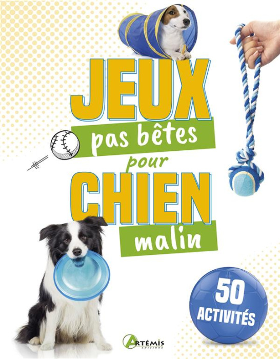 Emprunter 50 jeux pas bêtes pour chien malin livre