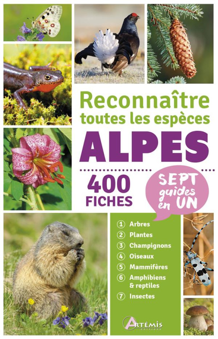 Emprunter Alpes, reconnaître toutes les espèces livre