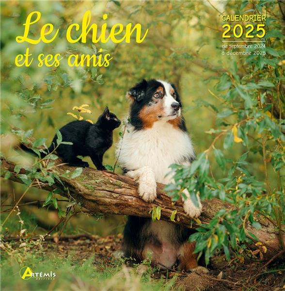 Emprunter Le chien et ses amis. Calendrier de septembre 2024 à décembre 2025, Edition 2025 livre