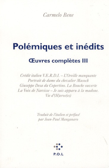 Emprunter Oeuvres complètes. Tome 3, Polémiques et inédits livre