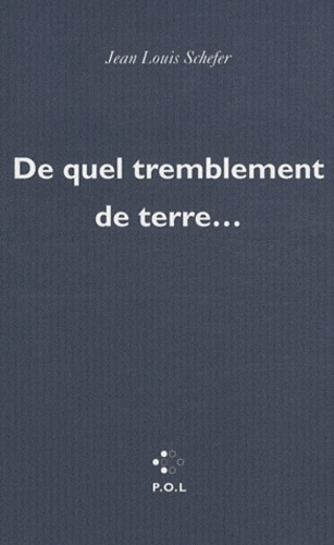 Emprunter De quel tremblement de terre... livre
