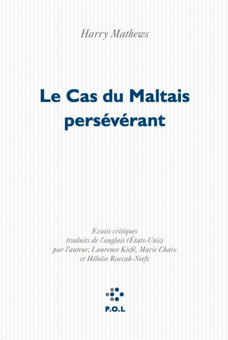 Emprunter Le Cas du Maltais persévérant livre