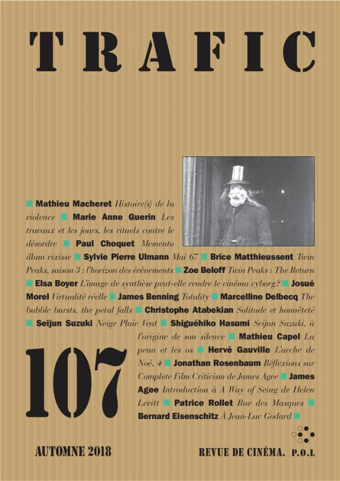 Emprunter Trafic N° 107, automne 2018 livre