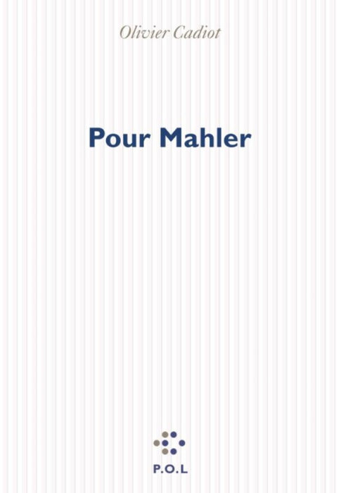 Emprunter Pour Mahler livre
