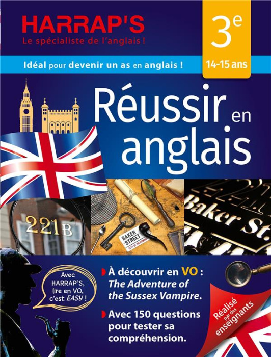 Emprunter Réussir en anglais 3e. The Adventure of the Sussex Vampire livre