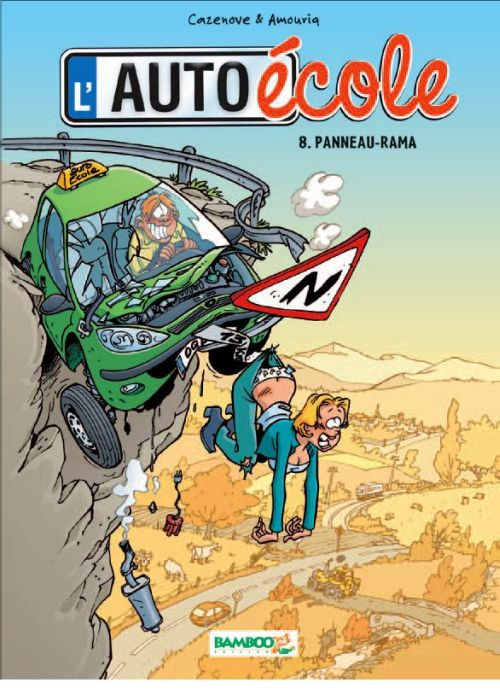 Emprunter L'auto-école Tome 8 : Panneau-rama livre