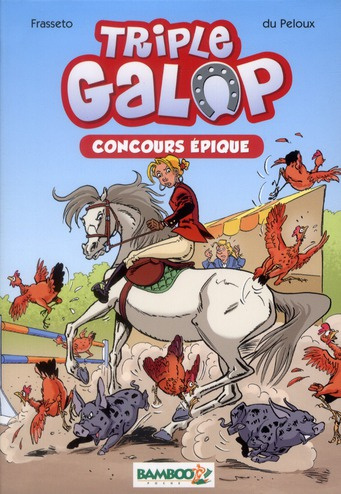 Emprunter Triple galop Tome 3 : Concours épique livre
