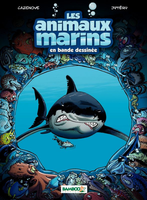 Emprunter Les animaux marins en bande dessinée Tome 1 : Avec un dossier bonus livre
