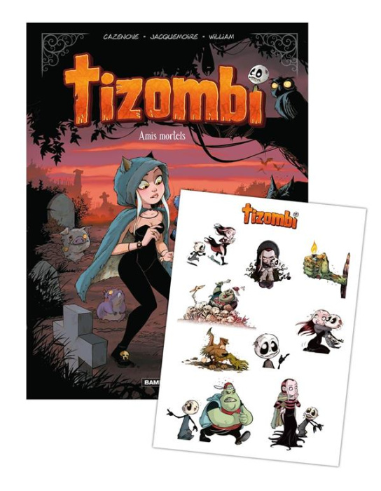 Emprunter Tizombi Tome 3 : Amis mortels - Stickers offerts livre