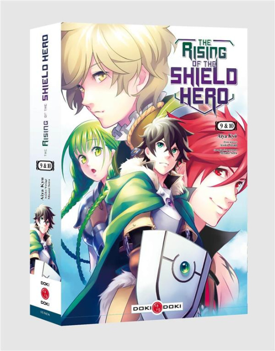 Emprunter The Rising of the Shield Hero : Ecrin en 2 volumes : Tomes 9 et 10. Avec 1 carte collector livre