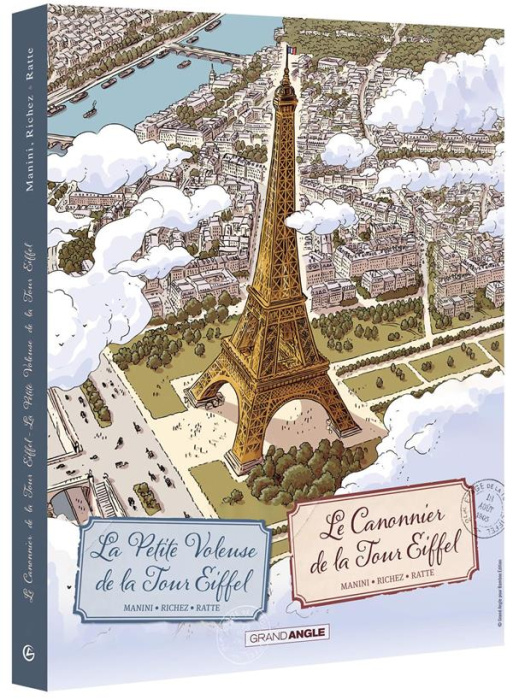 Emprunter Le Canonnier de la Tour Eiffel / La Petite voleuse de la Tour Eiffel. Pack en 2 volumes livre