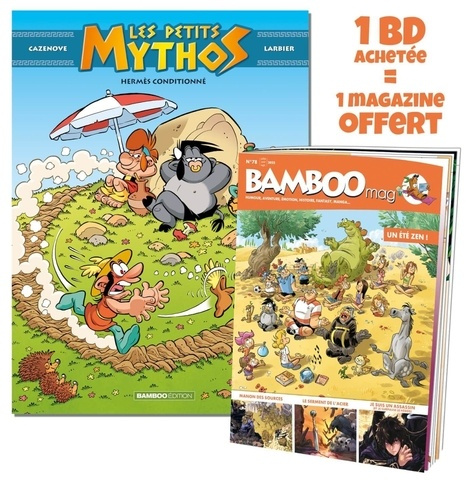 Emprunter Les petits mythos Tome 12 : Hermès conditionné. Avec Bamboo Mag N° 73, juillet-août-septembre 2021 o livre