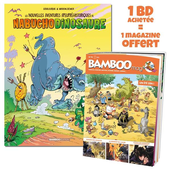 Emprunter Les nouvelles aventures apeupréhistoriques de Nabuchodinosaure Tome 3 : Pack en 2 volumes. Avec Bamb livre