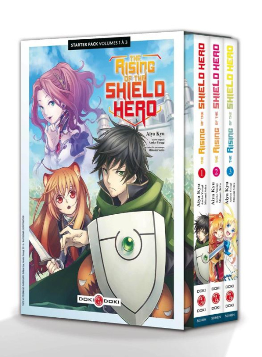 Emprunter The Rising of the Shield Hero : Coffret en 3 volumes : Tomes 1 à 3. Edition collector livre