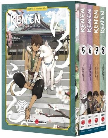 Emprunter Ken'en - Comme chien et singe : Coffret 2 en 4 volumes : Tomes 5 à 8. Avec une illustration collecto livre