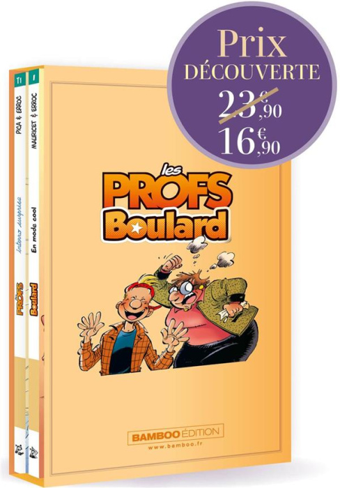 Emprunter Pack en 2 volumes : Les Profs Tome 1, Interro surprise ; Boulard Tome 3, En mode écolo livre